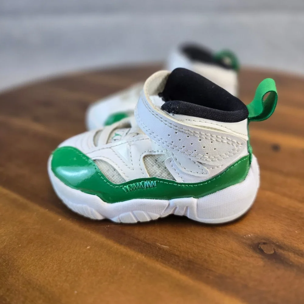 Jordan Jumpman MVP Toddler Lucky Green White DQ8433-130 Size 4C G1